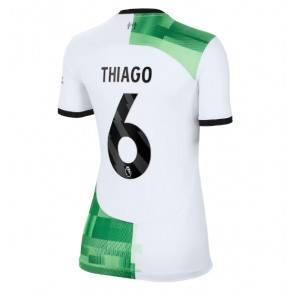 Liverpool Thiago Alcantara #6 Replica Away Stadium Shirt for Women 2023-24 Short Sleeve